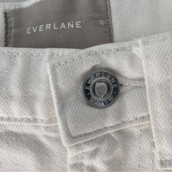 Everlane White Denim Mini Skirt- 25 - Picture 6 of 10